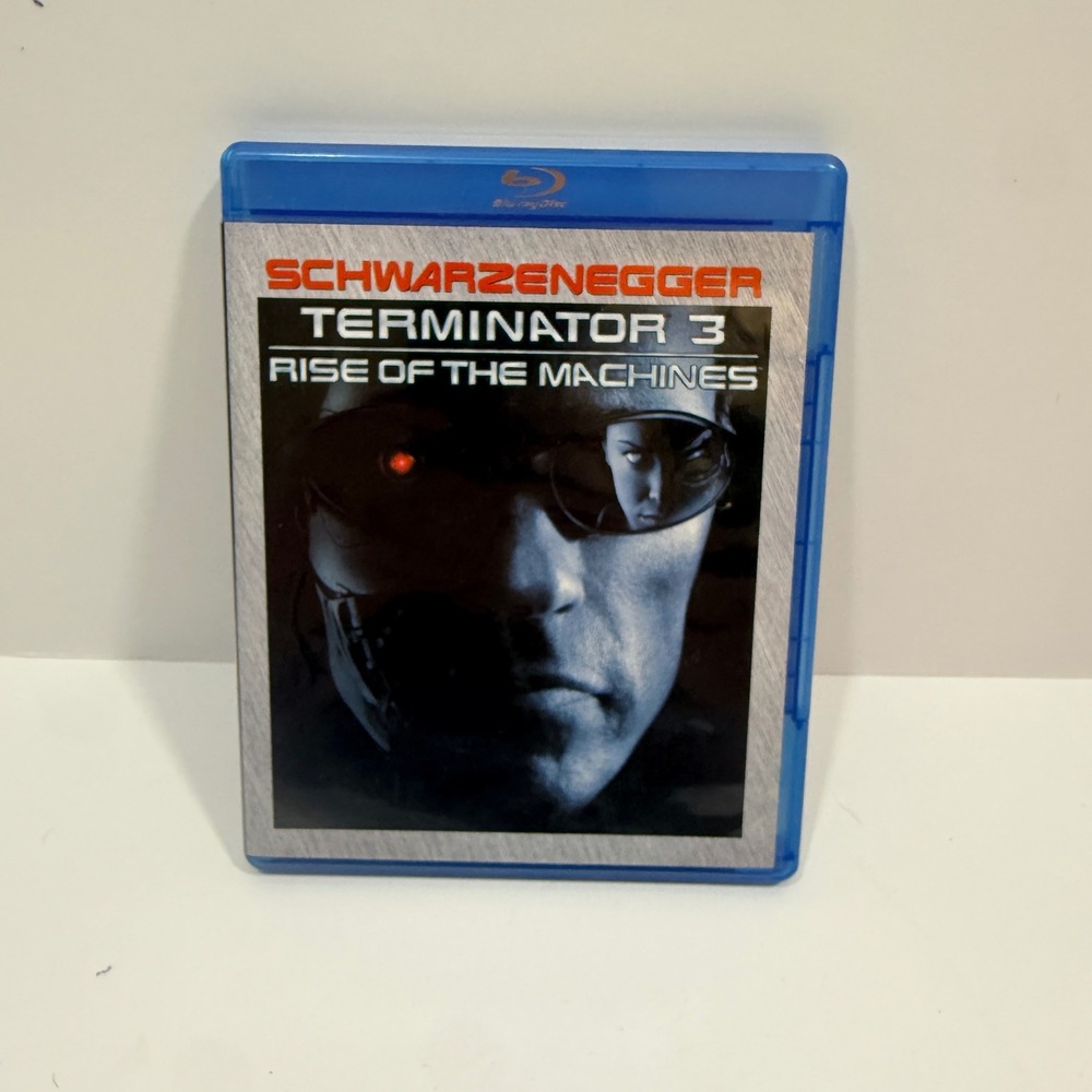 Warner Bros Terminator 3 Rise of the Machines Blu-ray Movie Blue Sci-Fi